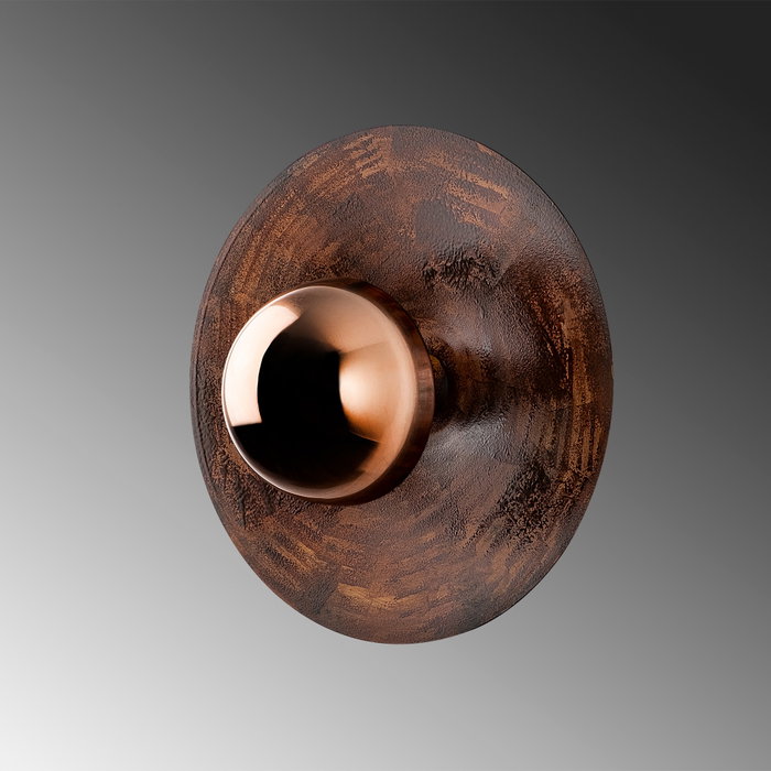 Opviq Kurt - 13351 Lámpara de pared de metal color cobre